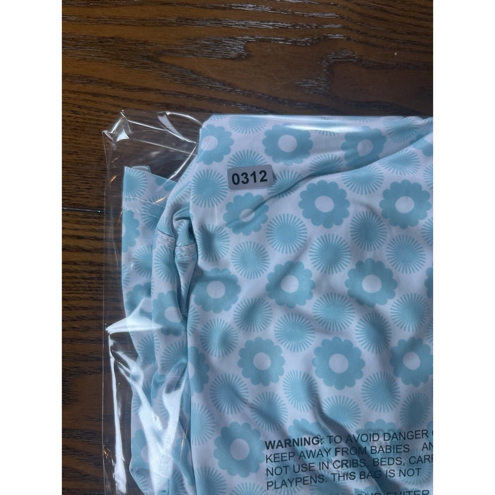 NEW Saxxon Oak Teal White Floral Golf Polo Shirt Mens 2XL NWT Performance - Picture 10 of 10